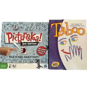 Taboo & Pictureka Board Games